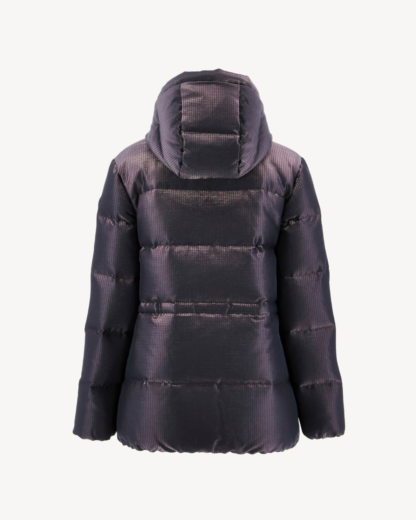 Doudoune à capuche Grand Froid Christmas violet Laponi