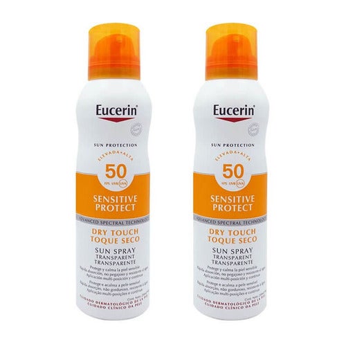 Eucerin Sun Oil Control Dry Touch Transparentní sada na opalování SPF 50