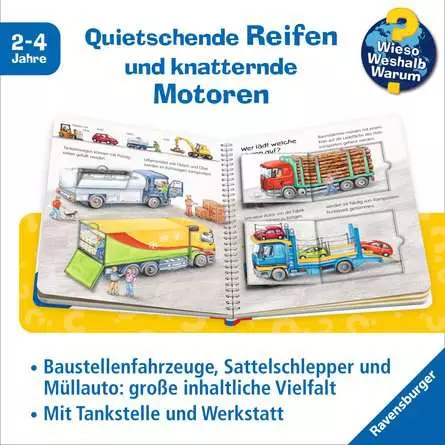 Ravensburger Wieso? Weshalb? Warum? junior, Band 11: Autos und Laster