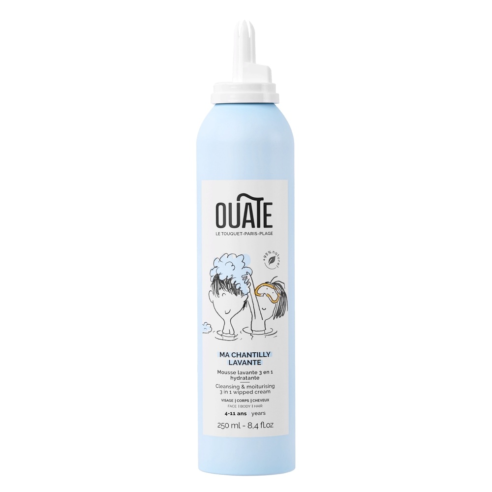 Ouate Ma Chantilly Lavante Mousse lavante 3 en 1 hydratante