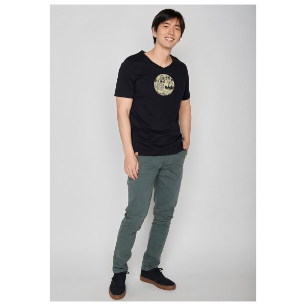 GreenBomb - Nature Mountain Circle (Peak) - T-Shirt