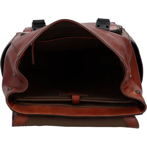 The Bridge Damiano Rucksack Leder 38 cm Laptopfach