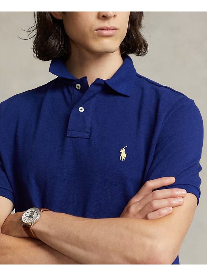 Ralph Lauren Underwear Poloshirt in Dunkelblau günstig kaufen