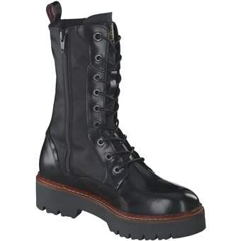 SCOTCH & SODA Olivine Schnürstiefelette in schwarz