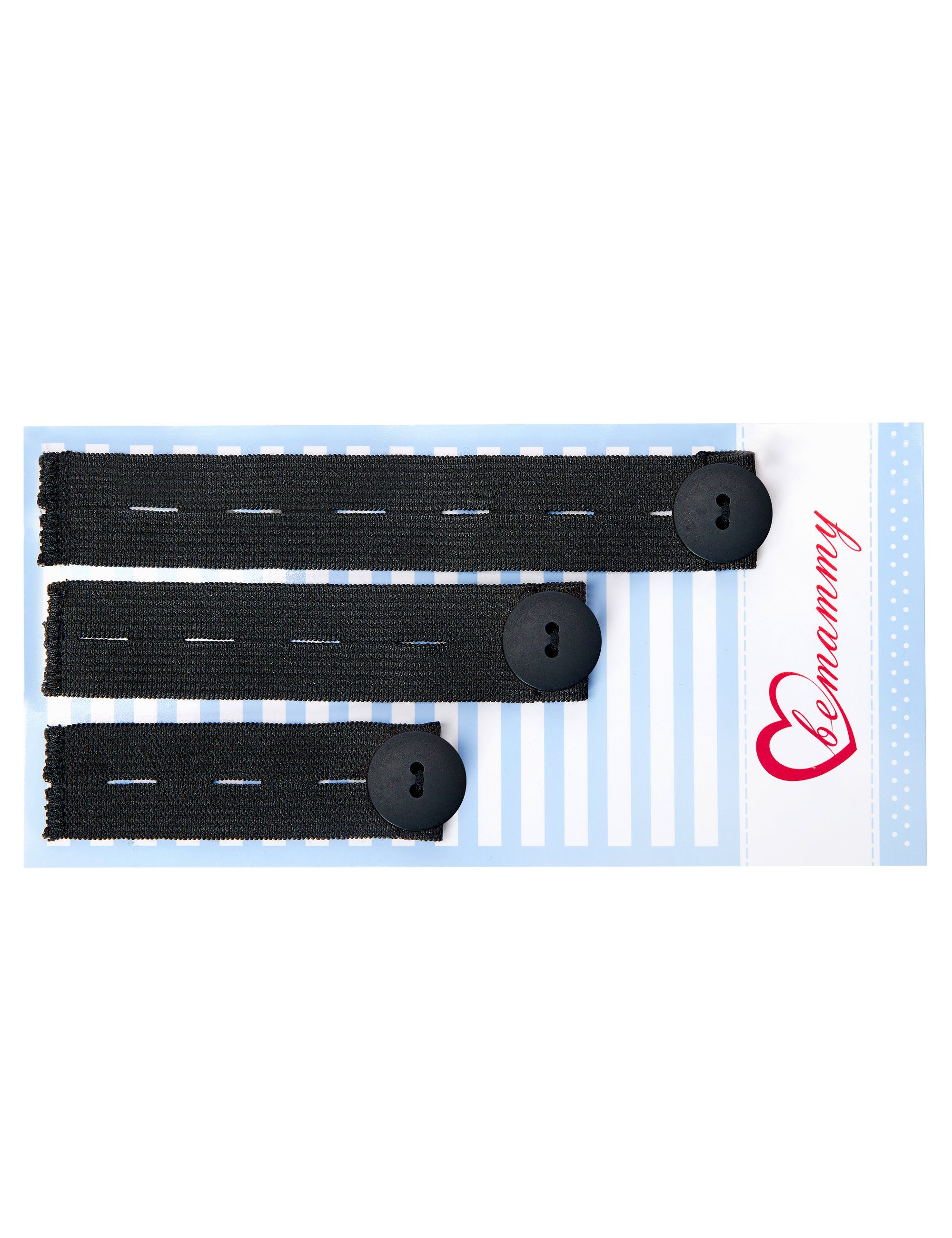 Be Mammy Hosenträger Damen Hosenerweiterung Gummi 3er Pack BE20-126 (1-St)