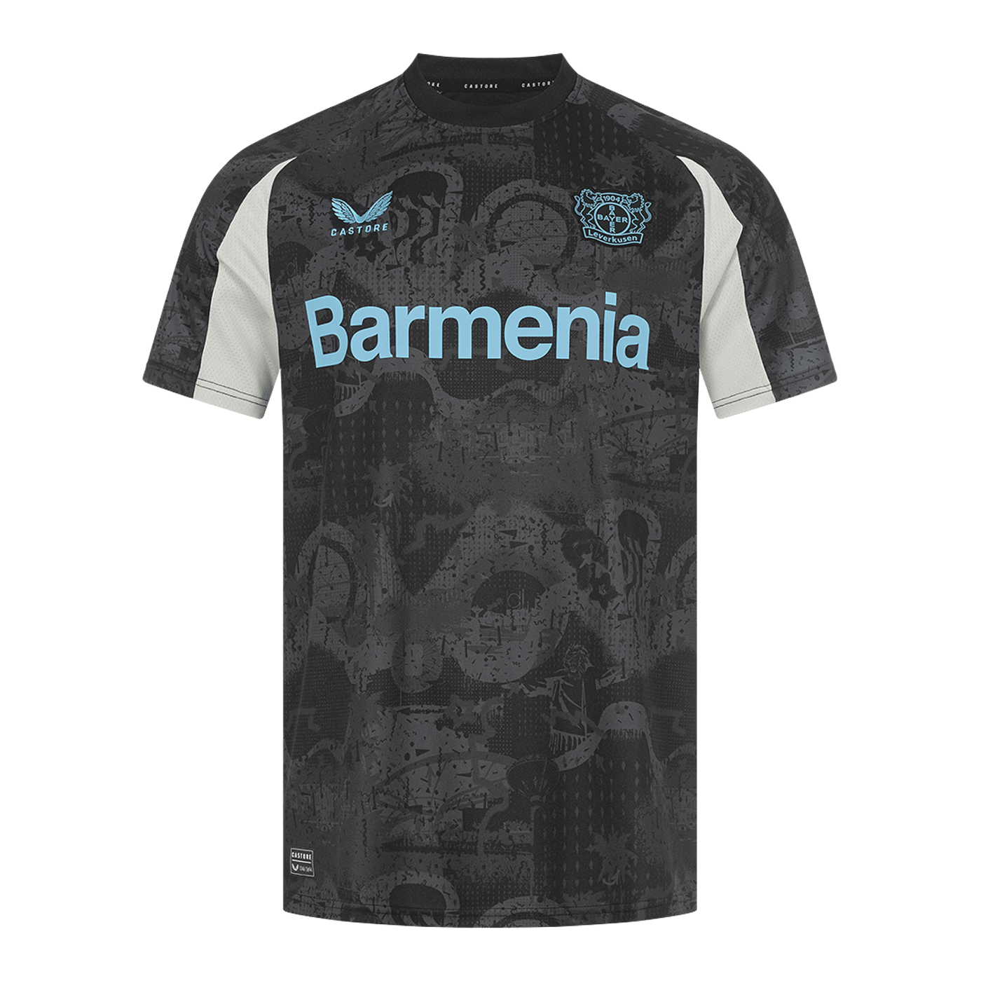 Castore Bayer 04 Leverkusen Trikot 3rd 2024/2025 Schwarz F013