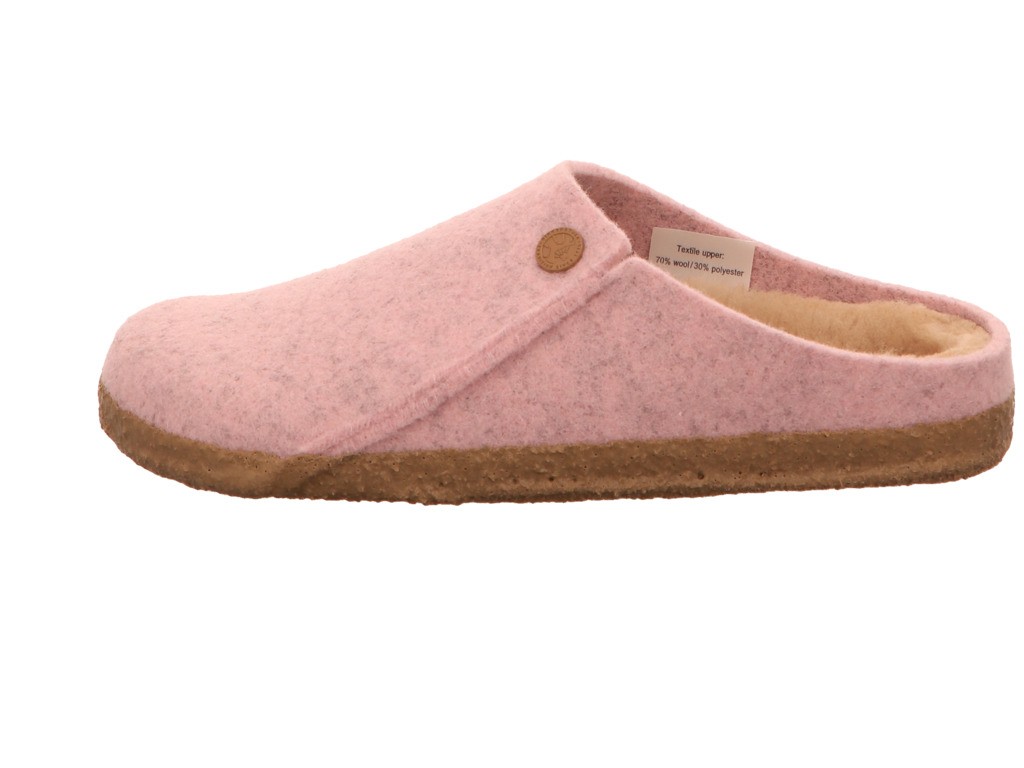 BIRKENSTOCK Hausschuhe rot