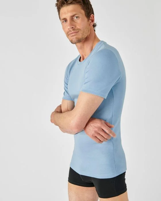 Tee-shirt double face col rond Thermolactyl