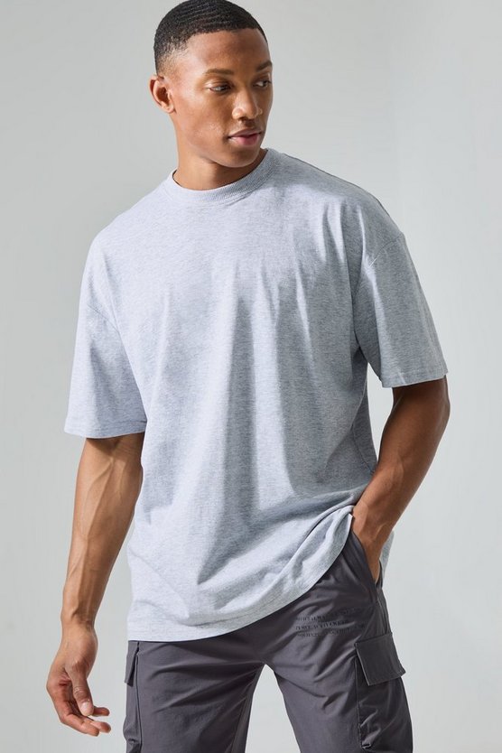 Man Active Oversized One More Rep T-shirt