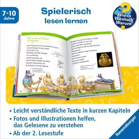Ravensburger Wieso? Weshalb? Warum? Erstleser, Band 9: Das alte Ägypten