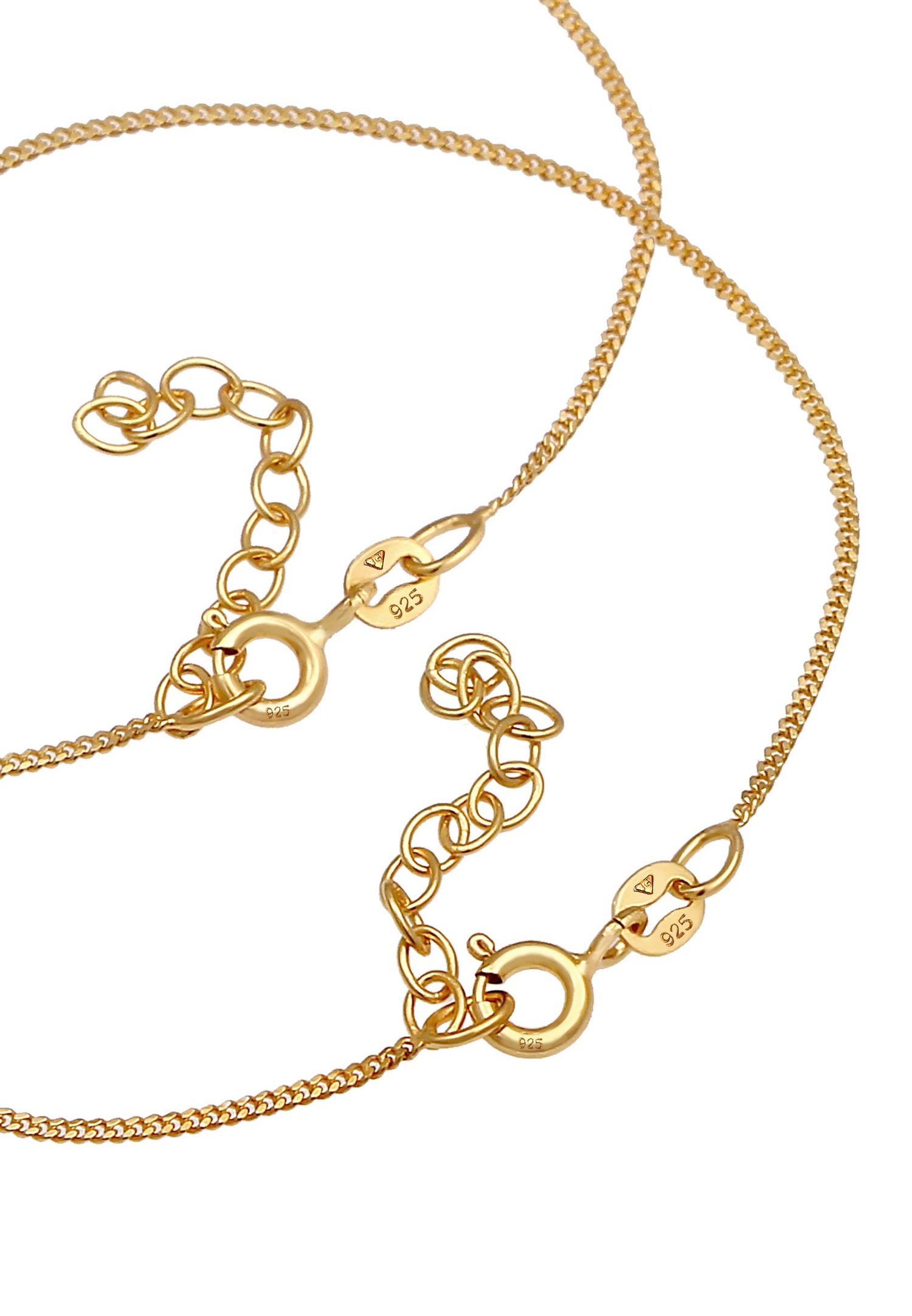 Círculo de placas Elli para mujer - Estilo geométrico - Tendencia básica en plata de ley 925