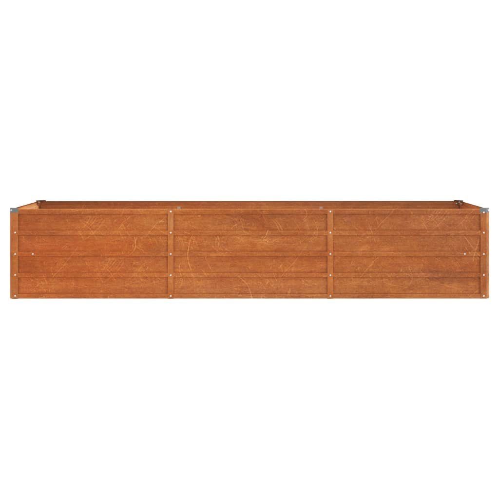 vidaXL Hochbeet Hochbeet Rostig 240x80x45 cm Cortenstahl (1 St)