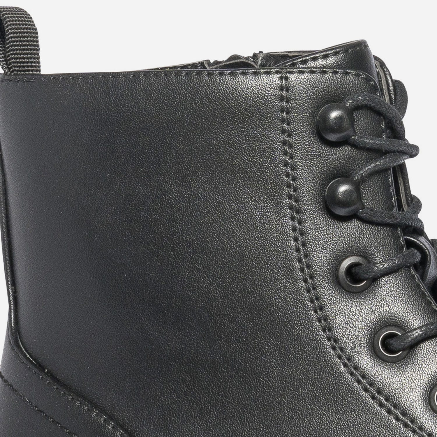 Boots à lacet noir