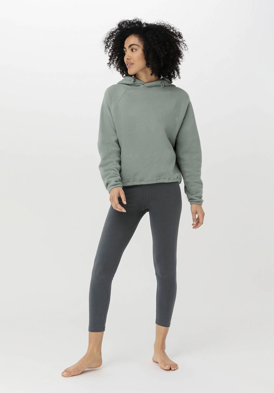 Softfleece Hoodie ACTIVE COMFORT aus reiner Bio-Baumwolle