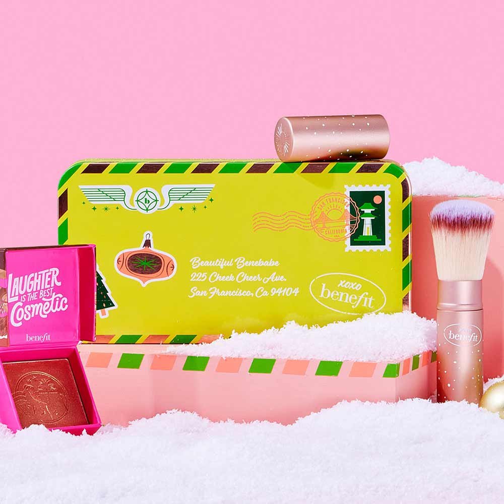 Benefit Sets & Geschenke Blushin&' Benetint Holiday Set - Terra Spark Rouge & Multitasking Cheek Brush