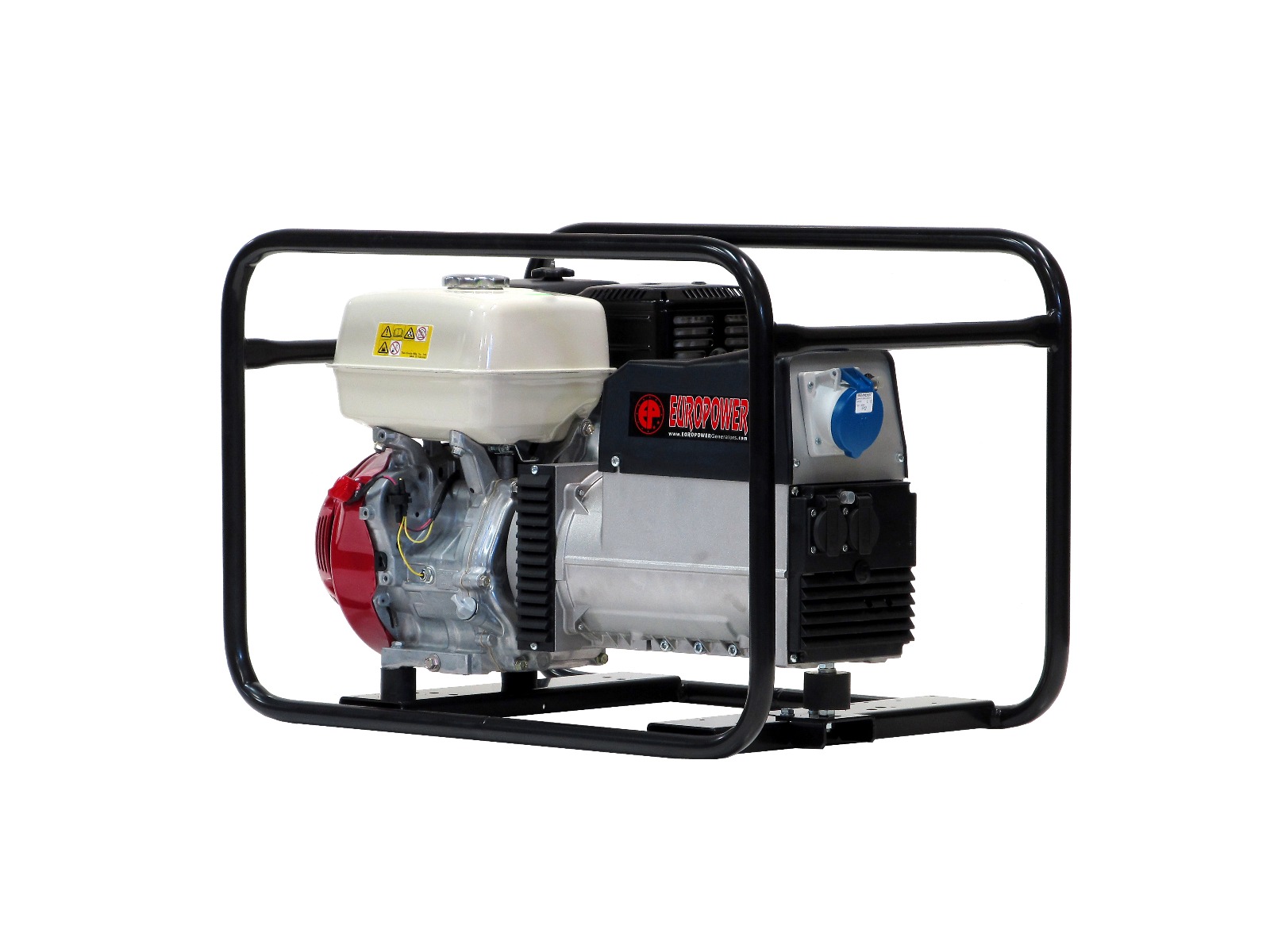 Standardní generátor Europower 950000700 EP7000, benzínový motor 7 kVA, 230/230 voltů