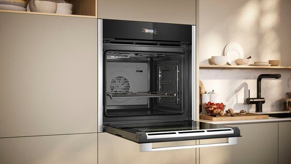 NEFF Einbaubackofen N 70 B24CR31N0, mit Teleskopauszug nachrüstbar, Hydrolyse