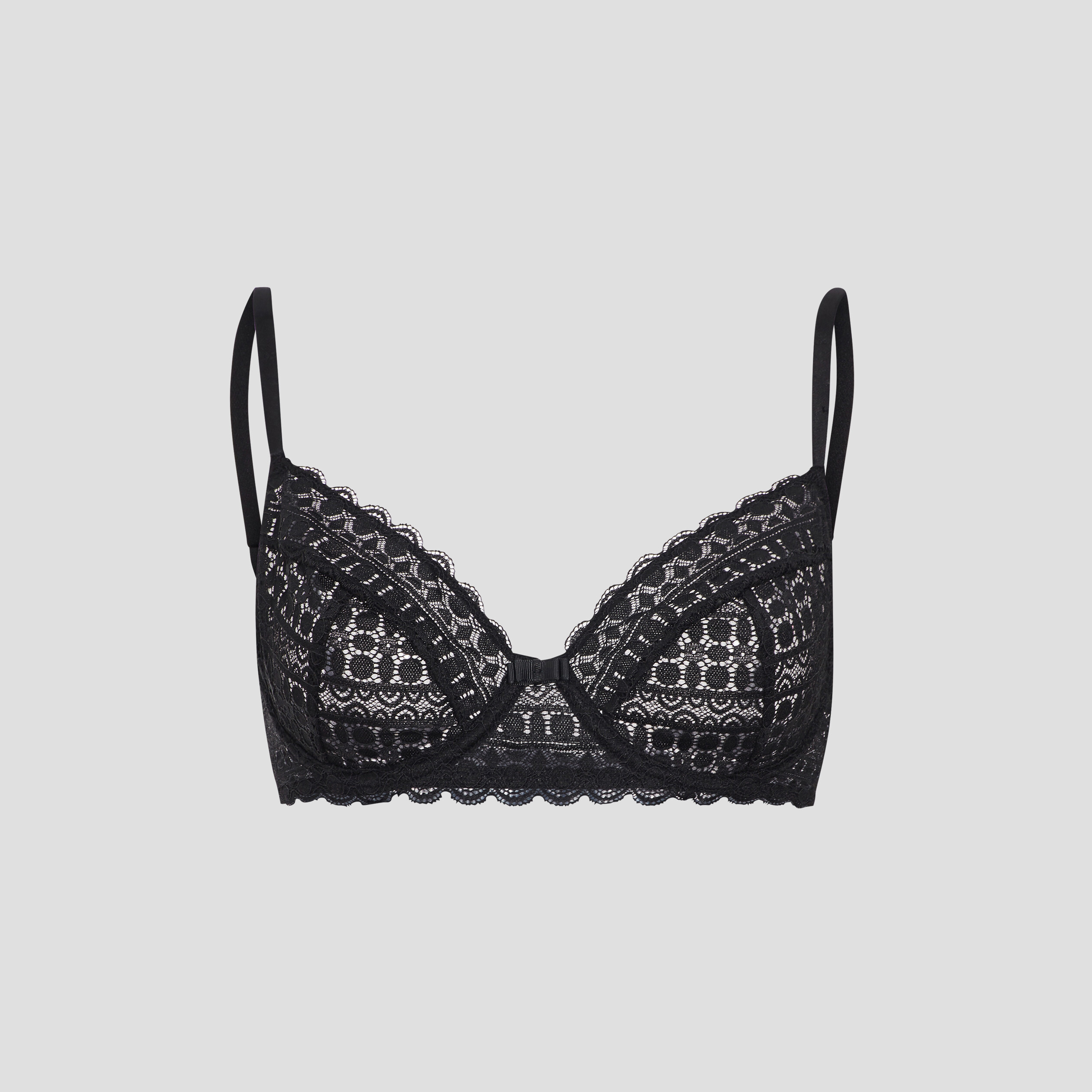 Soutien-gorge emboîtant en dentelle noir femme | La Halle