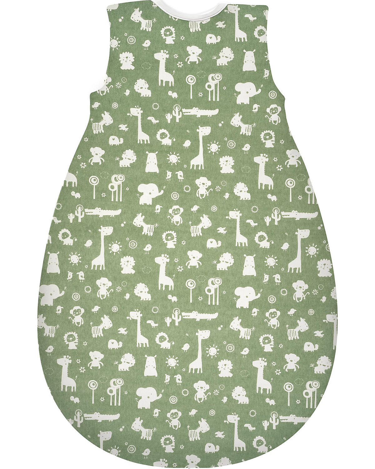 Kugelschlafsack Mäxchen Thermo - TOG 3,0 - Granite Animals, 100 cm