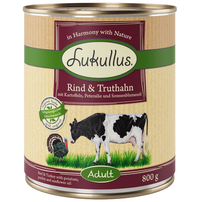 Sparpaket Lukullus Naturkost 24 x 800 g