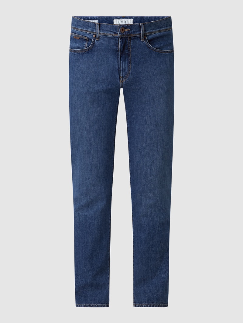 Straight Fit Jeans mit Stretch-Anteil Modell 'Cadiz' in jeans