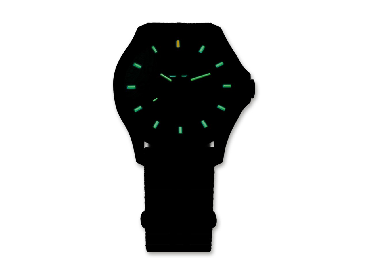 P67 Officer Pro Gunmetal Black & Lime Nato