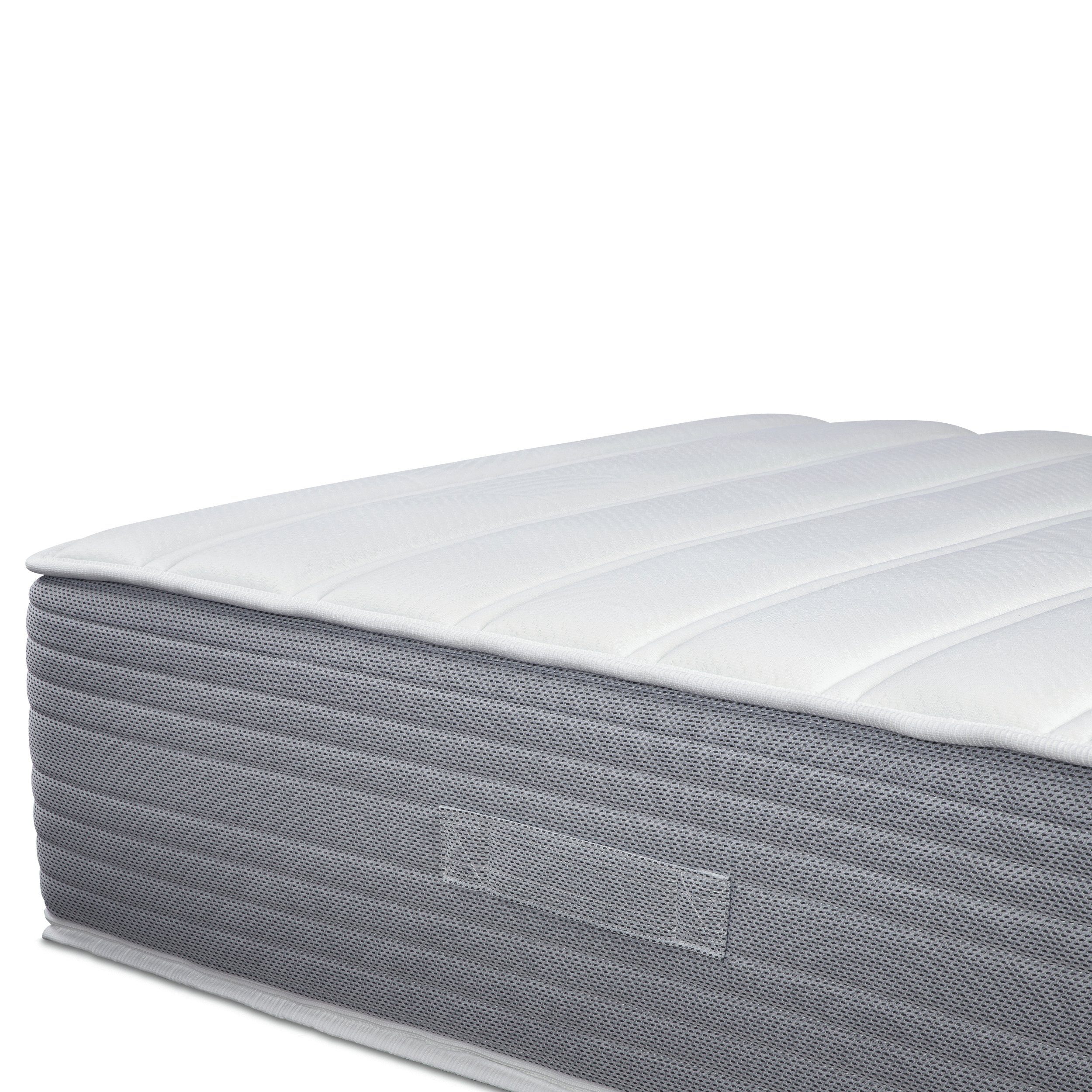 Kaltschaummatratze, ALX - Deluxe, 30 cm hoch, Boxspringbett Matratze mit Wellenschnitt, Viscoschaum-Wendematratze