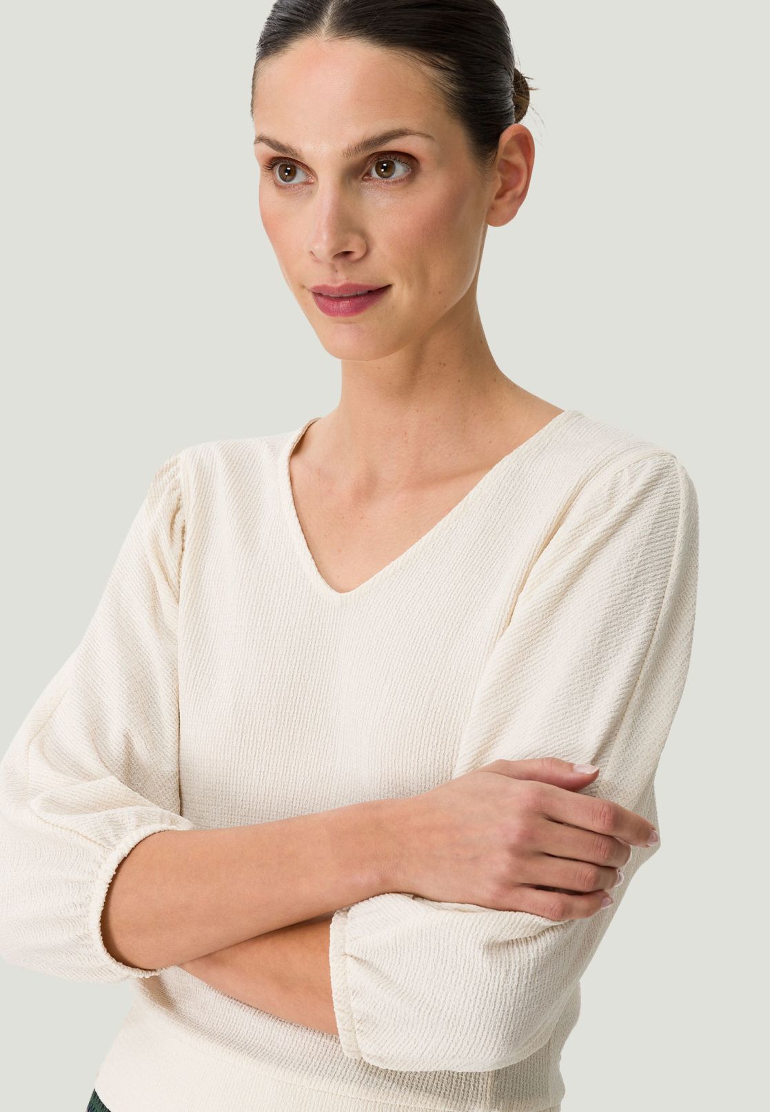 Blusenshirt mit Raffung
