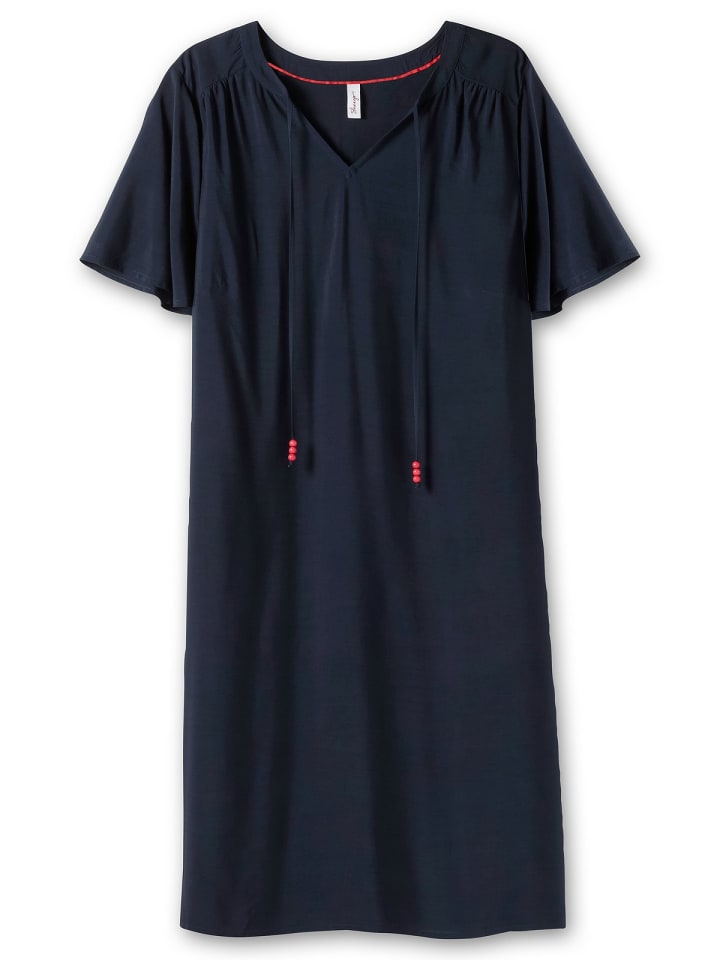 sheego Kleid in nachtblau günstig kaufen 50