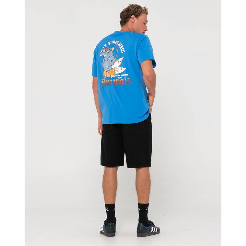 RUSTY ANIMAL SHORT SLEEVE TEE T-Shirt Herren