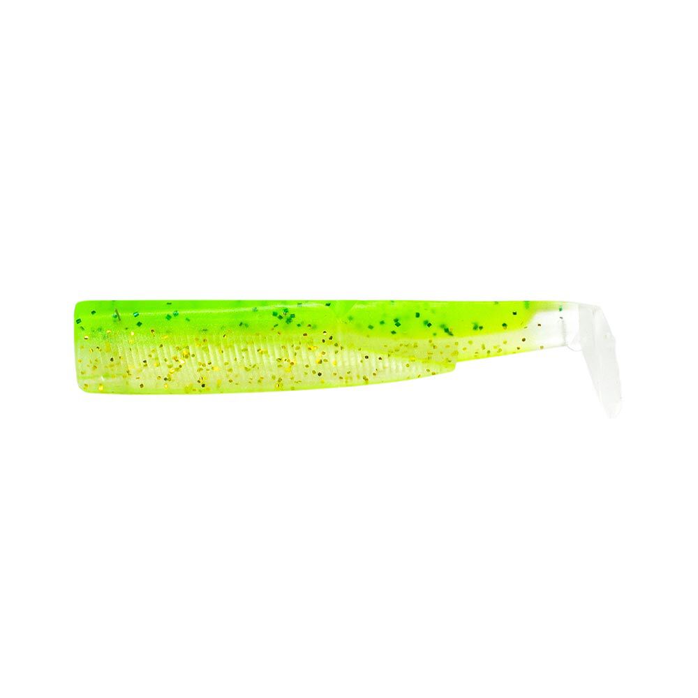Momeală moale Fiiish, corp de minnow negru, 90 x 9cm (x3)