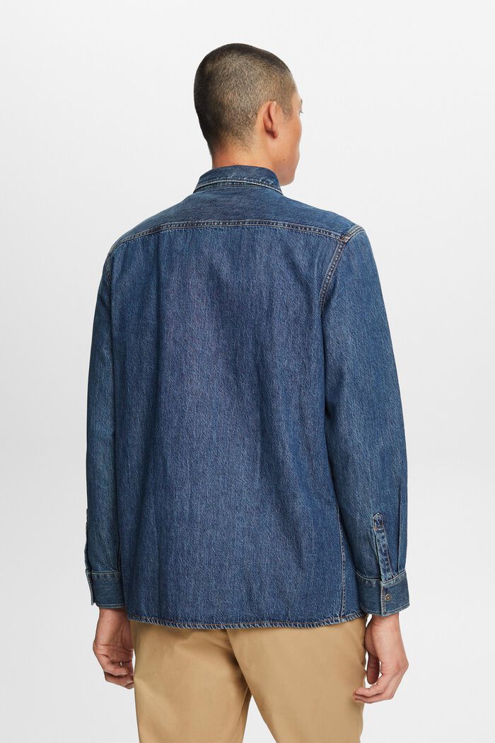 Jeanshemd, 100 % Baumwolle