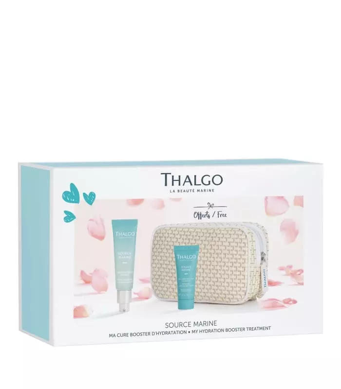 COFFRET SOURCE MARINE Coffret Sérum + Gel-Crème + Trousse