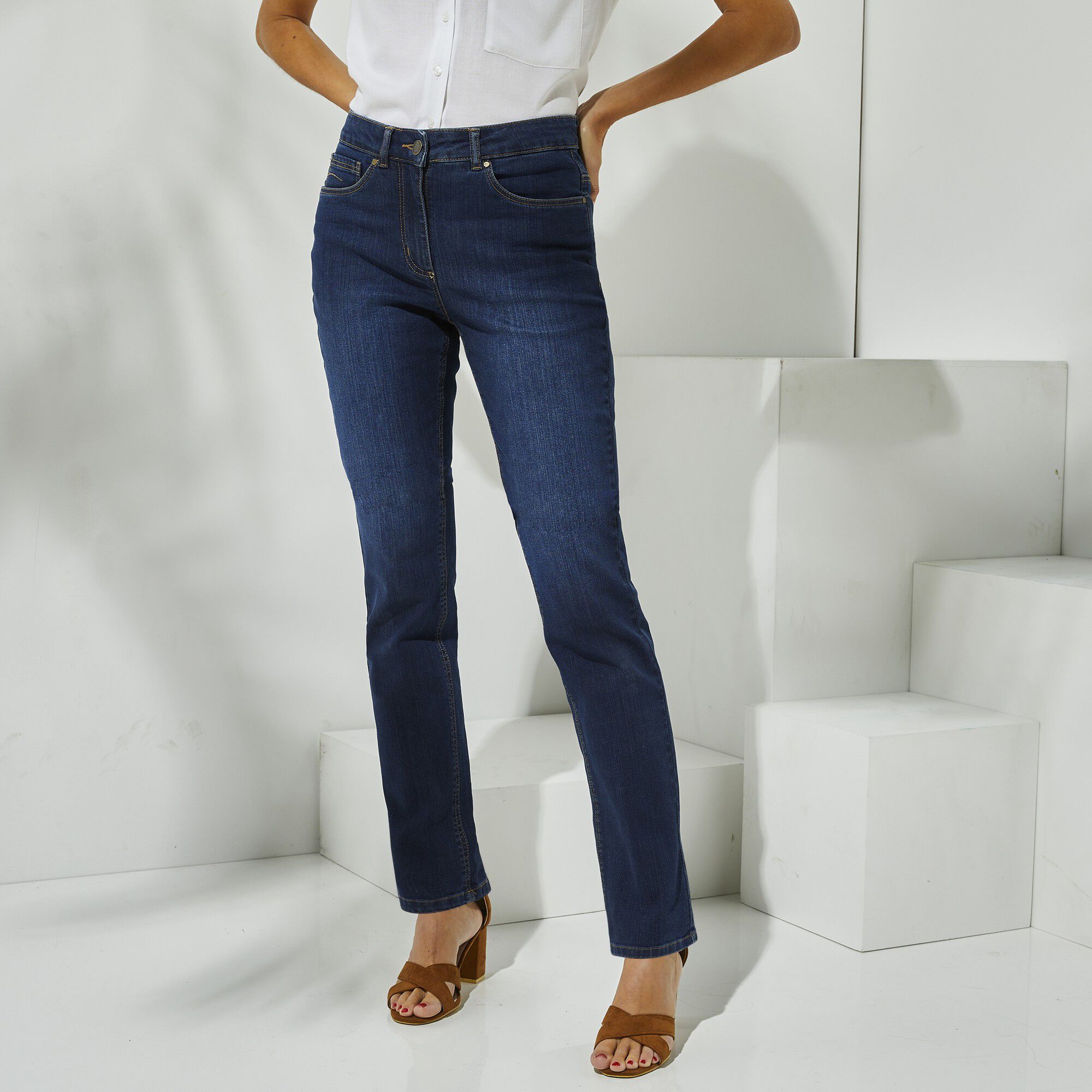 Jean stretch coupe droite