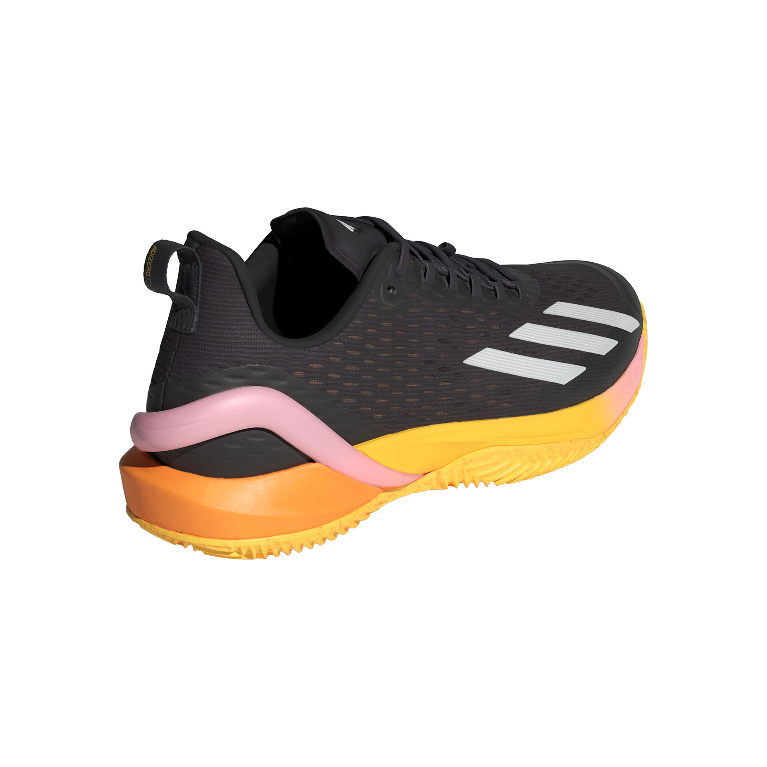 Adizero Cybersonic Sandplatzschuh Herren - Schwarz, Orange