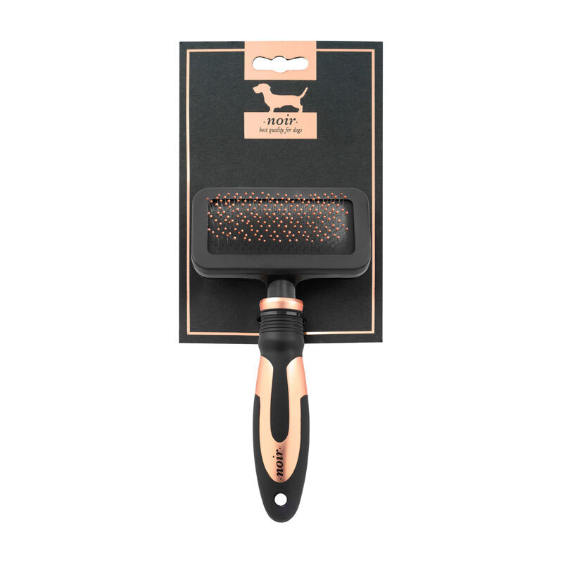 Europet Bernina Fellpflege Europet Bernina NOIR Soft Slicker Brush Zupfbürste M