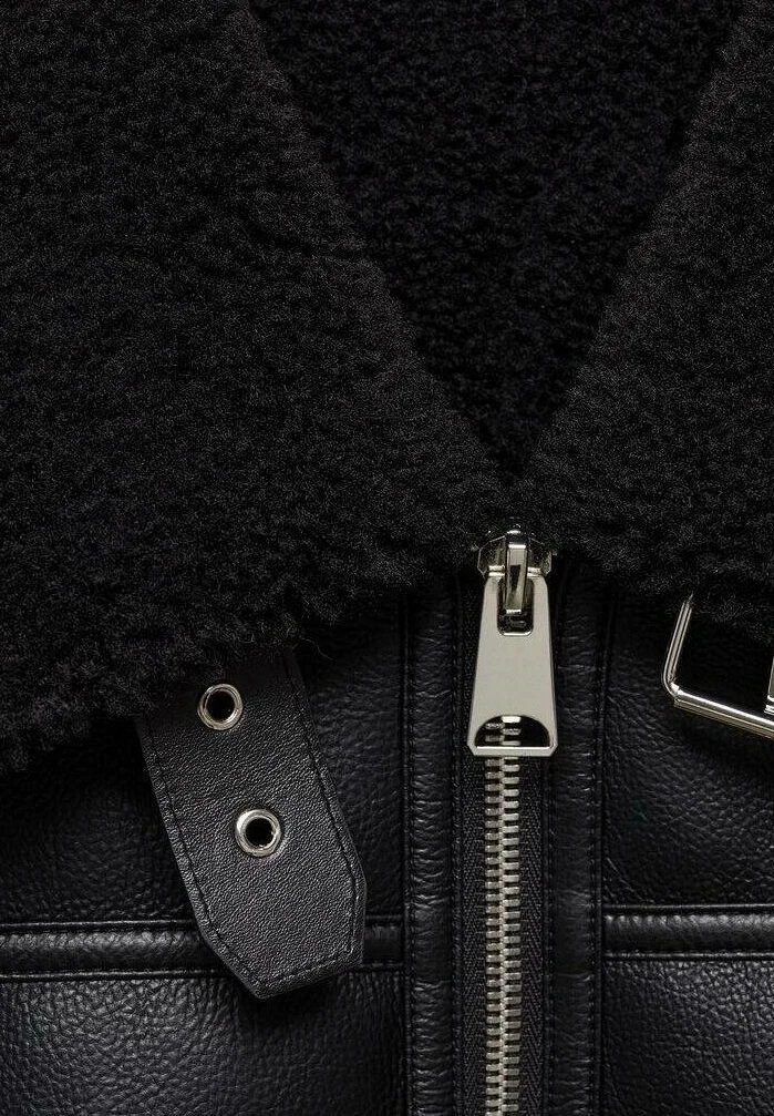 Mango BICHO - Chaqueta de piel sintética