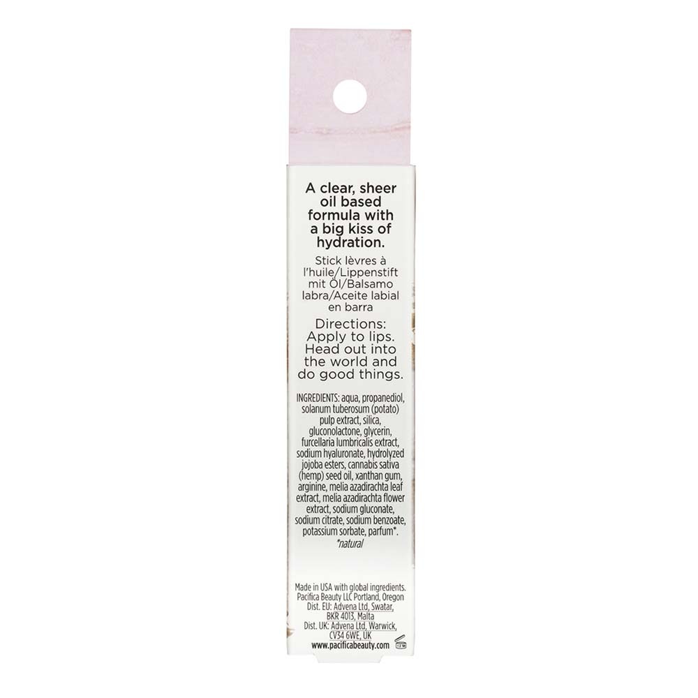 pacifica beauty Huile pour les lèvres Glow Stick Pink Sheer Maquillage
