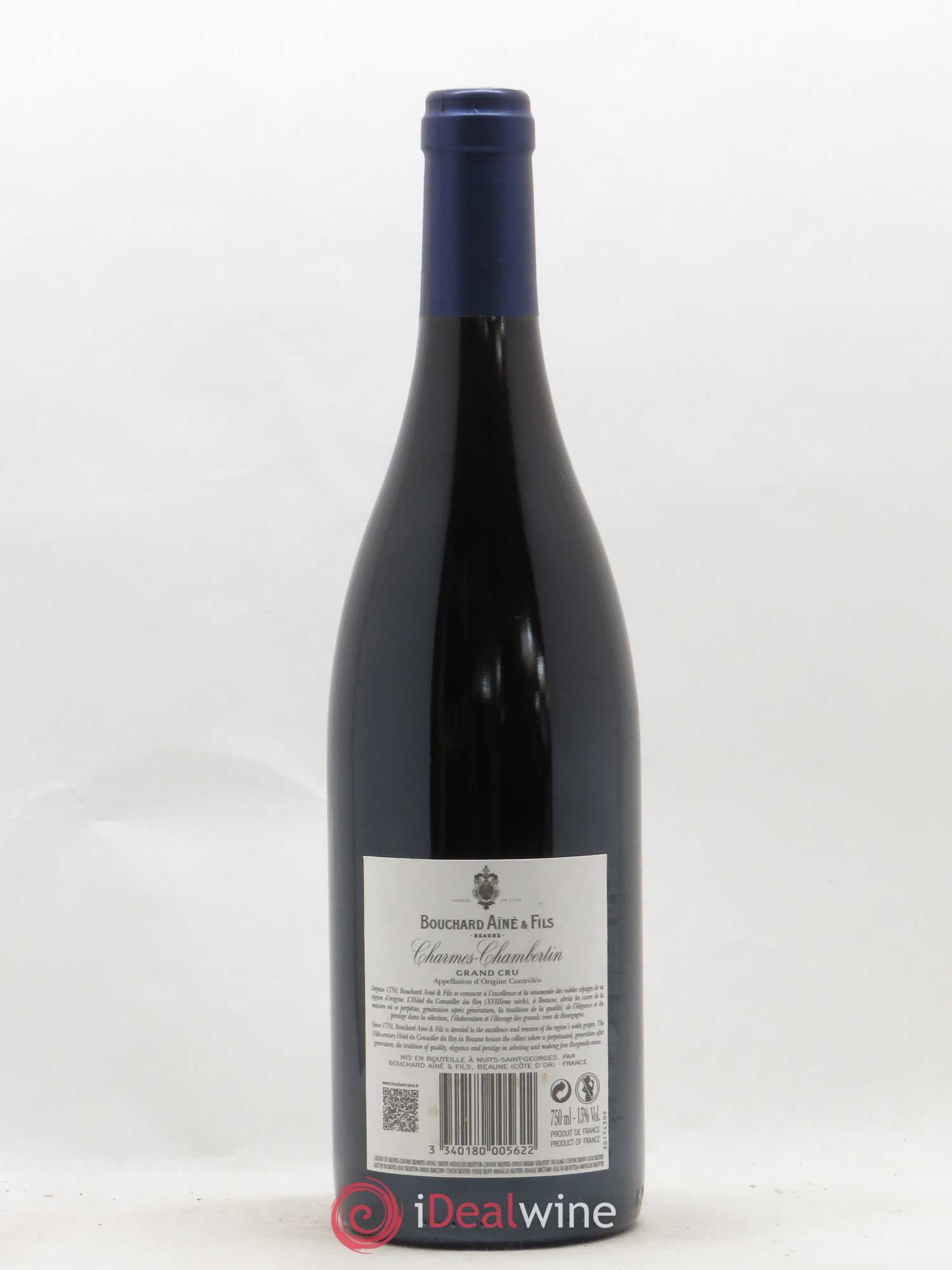 Charmes-Chambertin Grand Cru Bouchard Ainé et Fils 2007 - Lot de 1 Bouteille