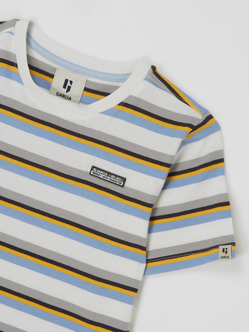 T-Shirt aus Baumwolle in offwhite