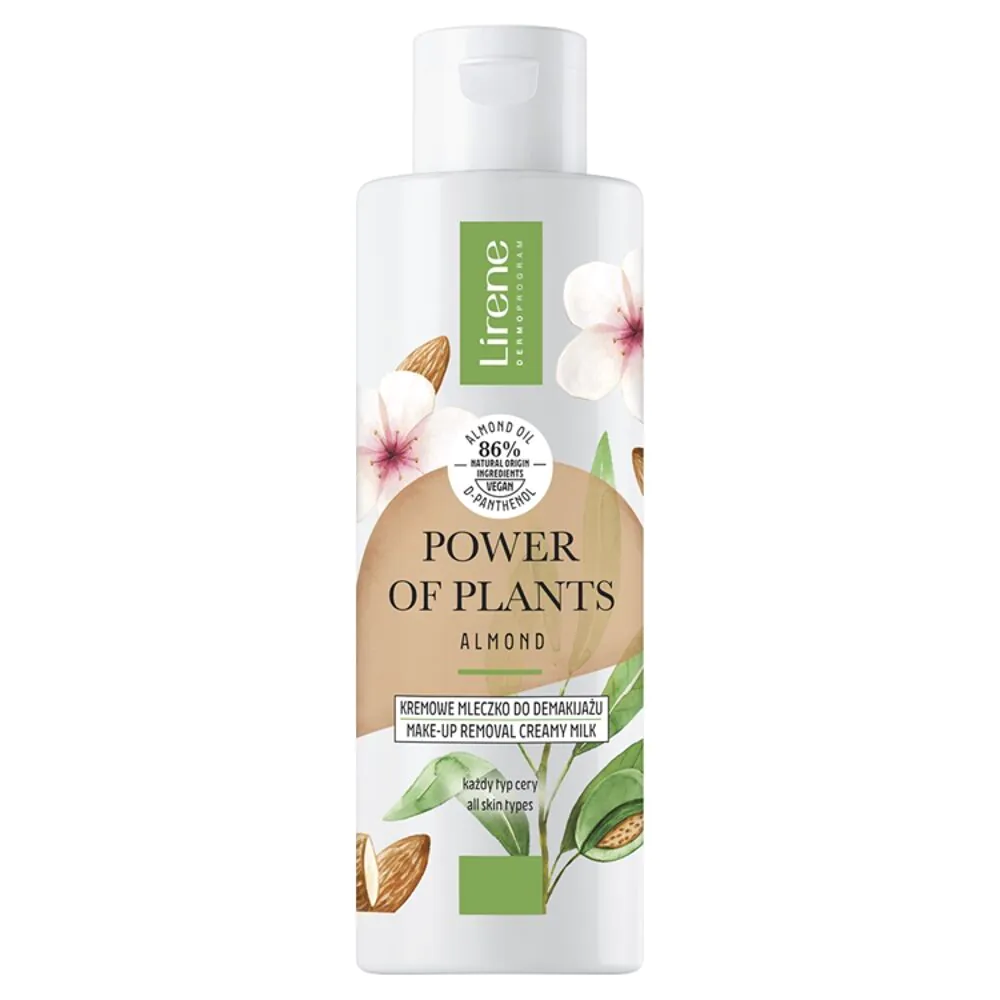 Lirene „Power Of Plants“ migdolų kreminis makiažo valiklis