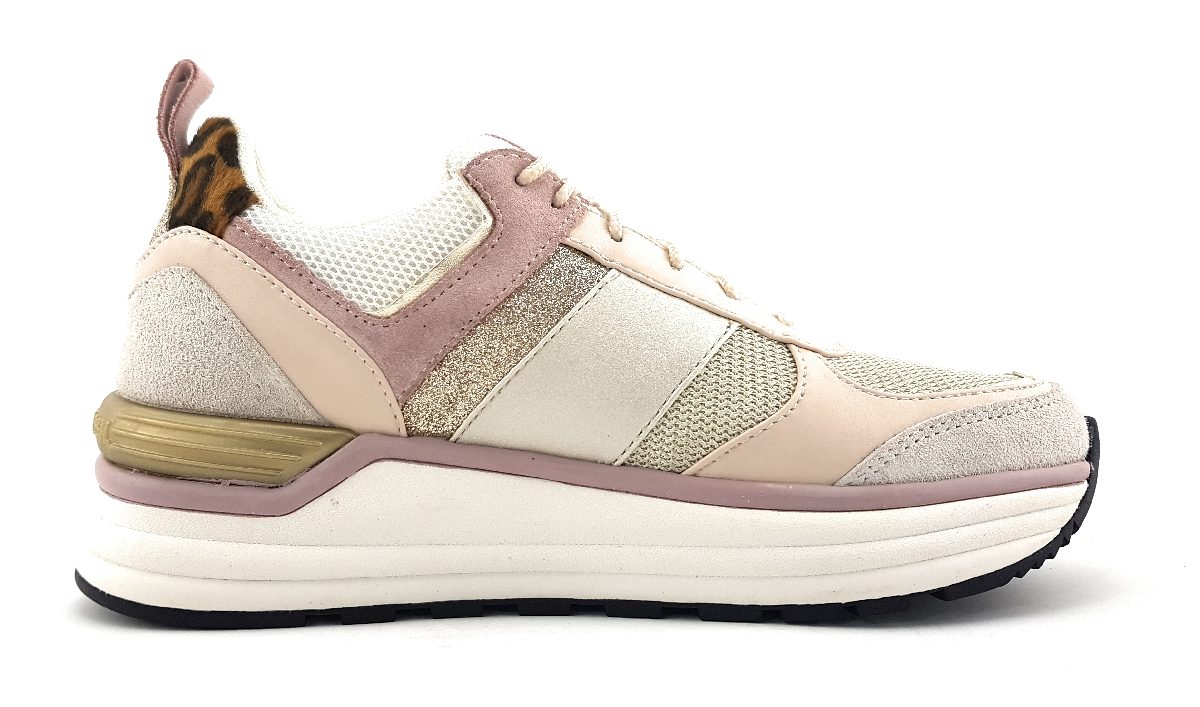 US Polo OPHRA003-LBE-PIN01 Weiß PIN 01 beige/pink