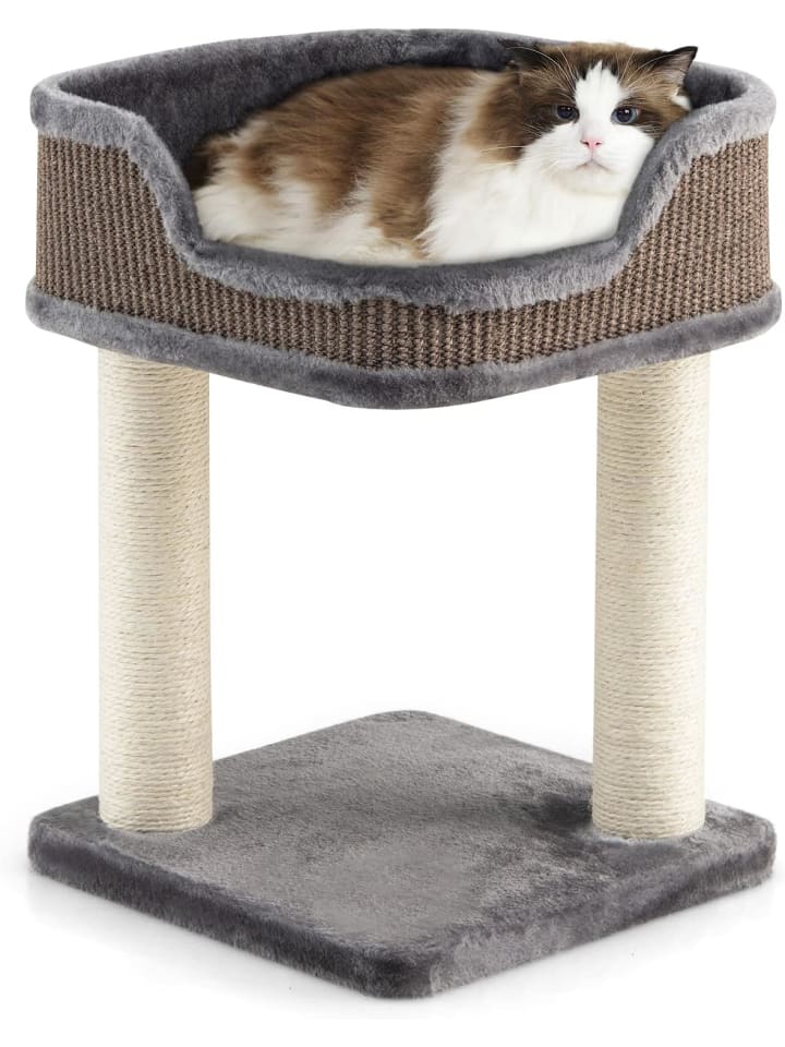 COSTWAY Katzenbaum 50cm in Grau günstig kaufen 50 cm