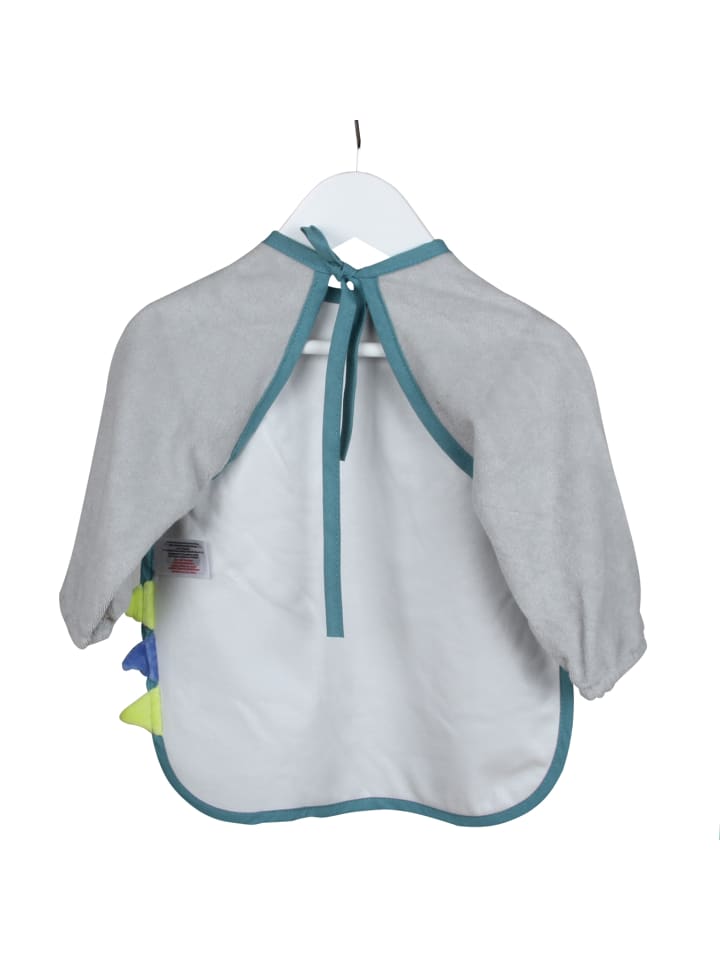 Schlummersack Lätzchen mit Ärmeln wasserfest in Grau günstig kaufen 1-2 Jahre