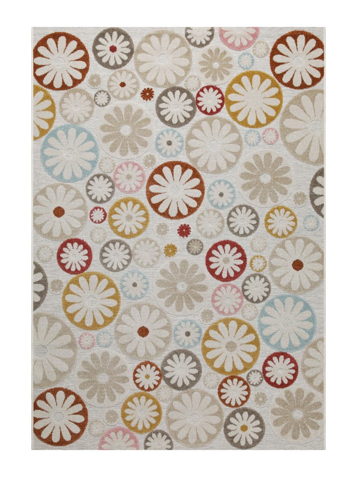 Wecon Home Outdoorteppich Flowerdrops in bunt günstig kaufen