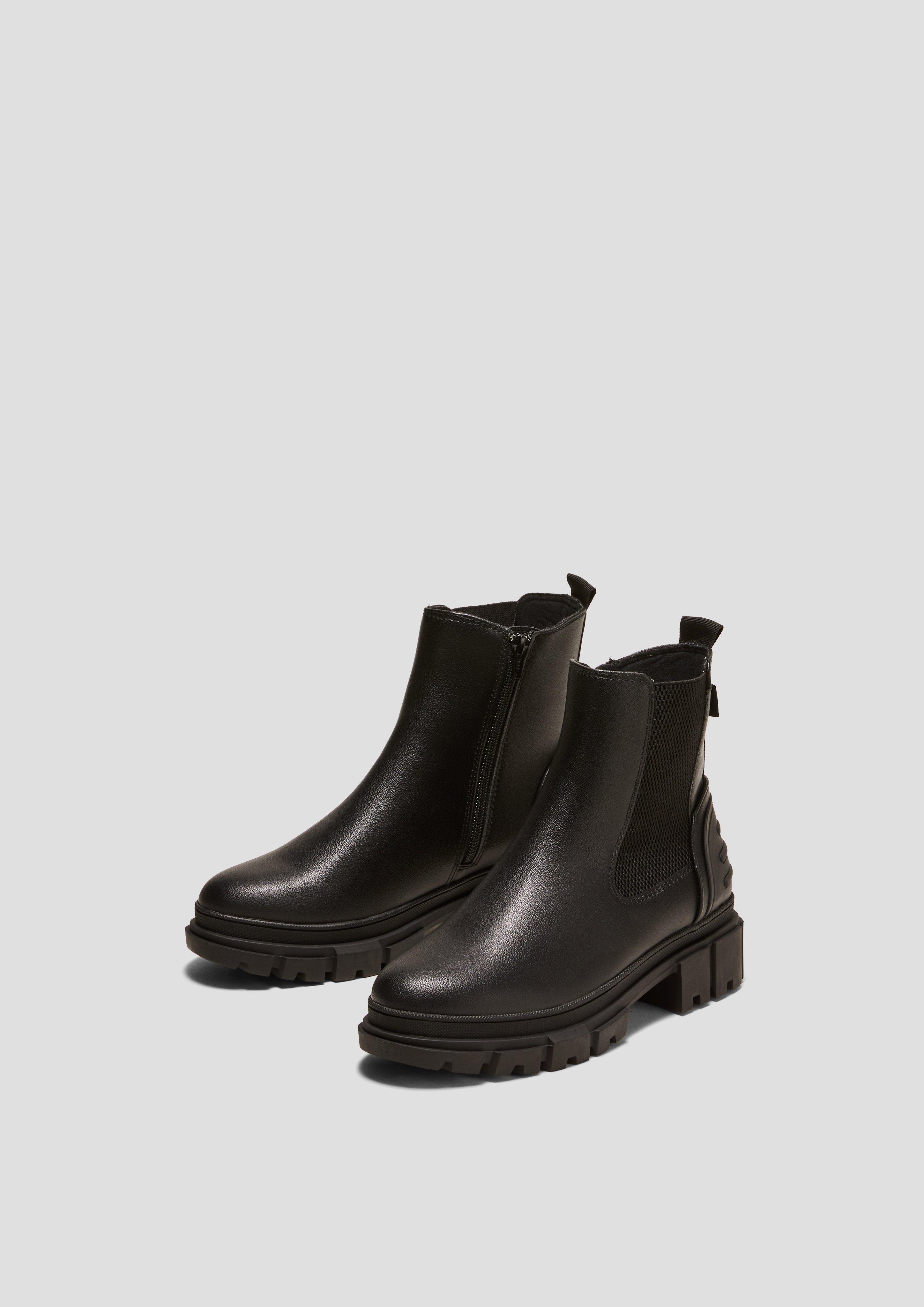Chelsea Boots mit Kontrast-Detail  6008330-001