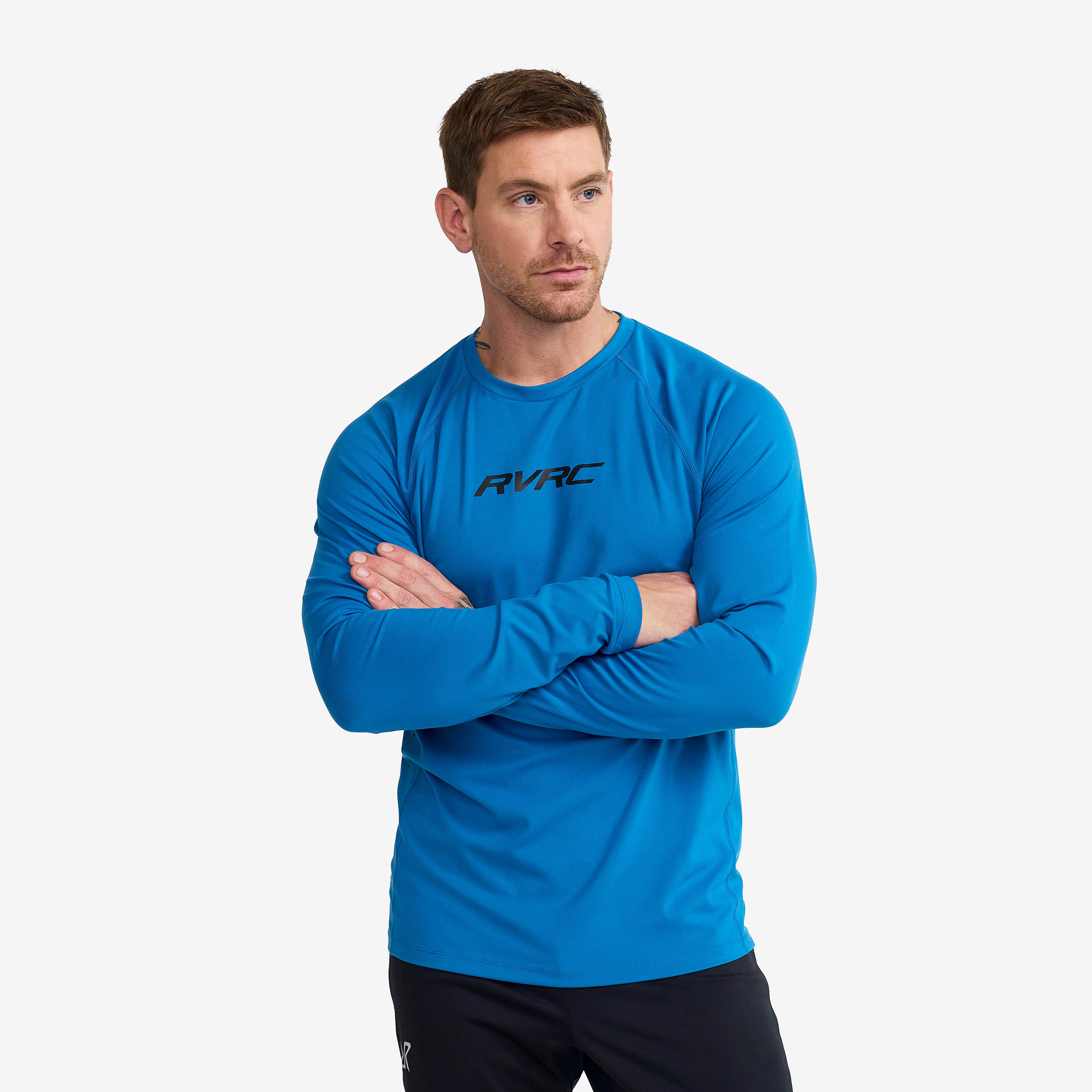 Prep Crew Neck Top Homme Classic Blue