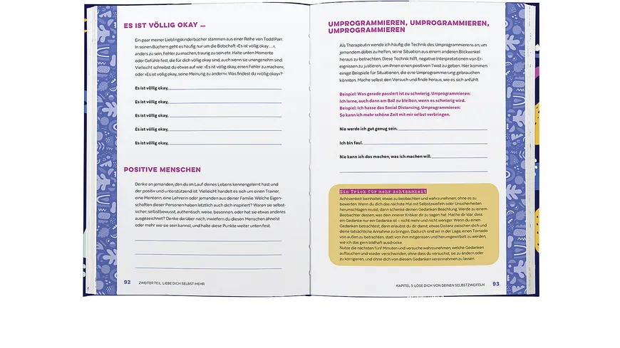 Selbstliebe Workbook für Frauen