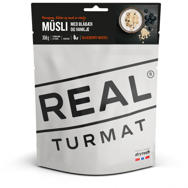 Real Turmat - Blueberry and Vanilla Müsli