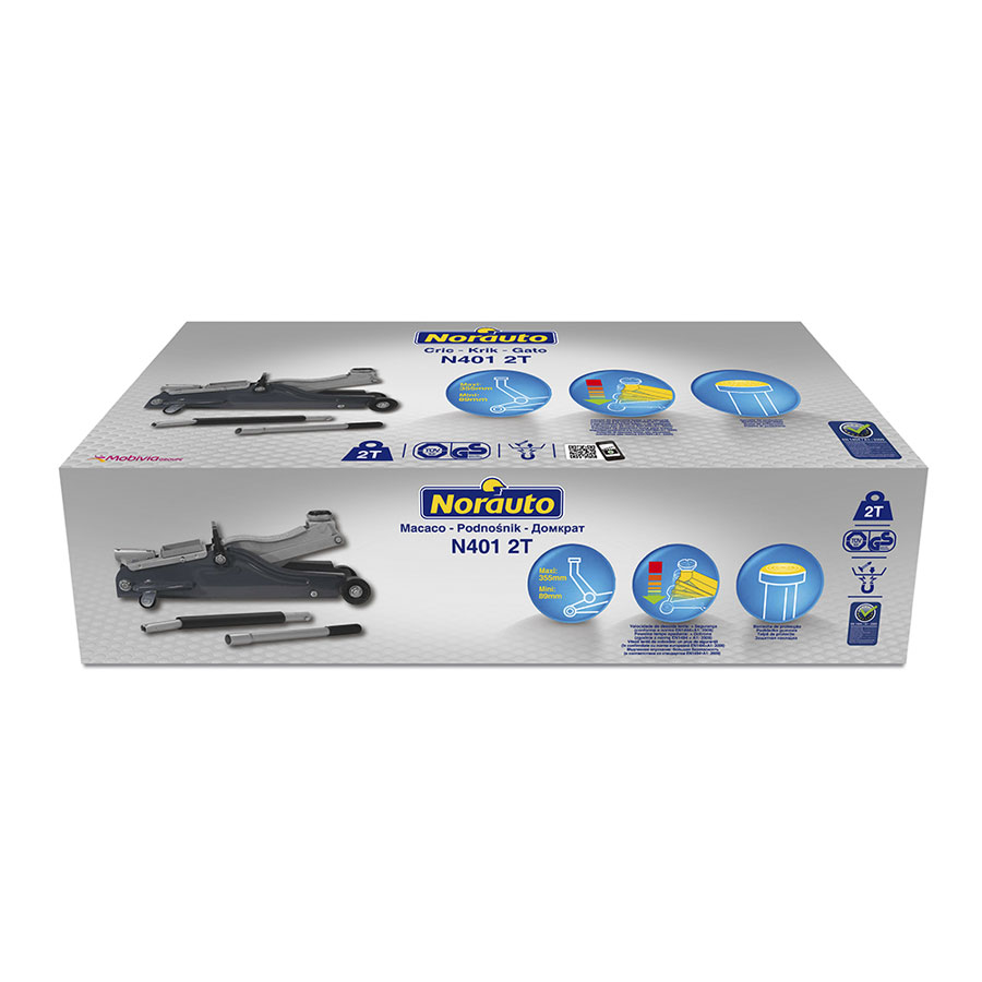 Rangierwagenheber N402 von Norauto, Low Profile, 2 t - ATU